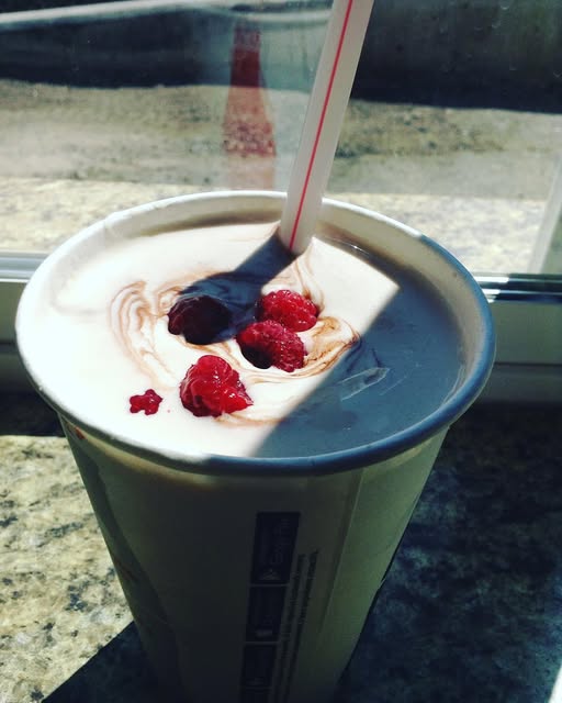 One of our old-fashioned milkshakes.